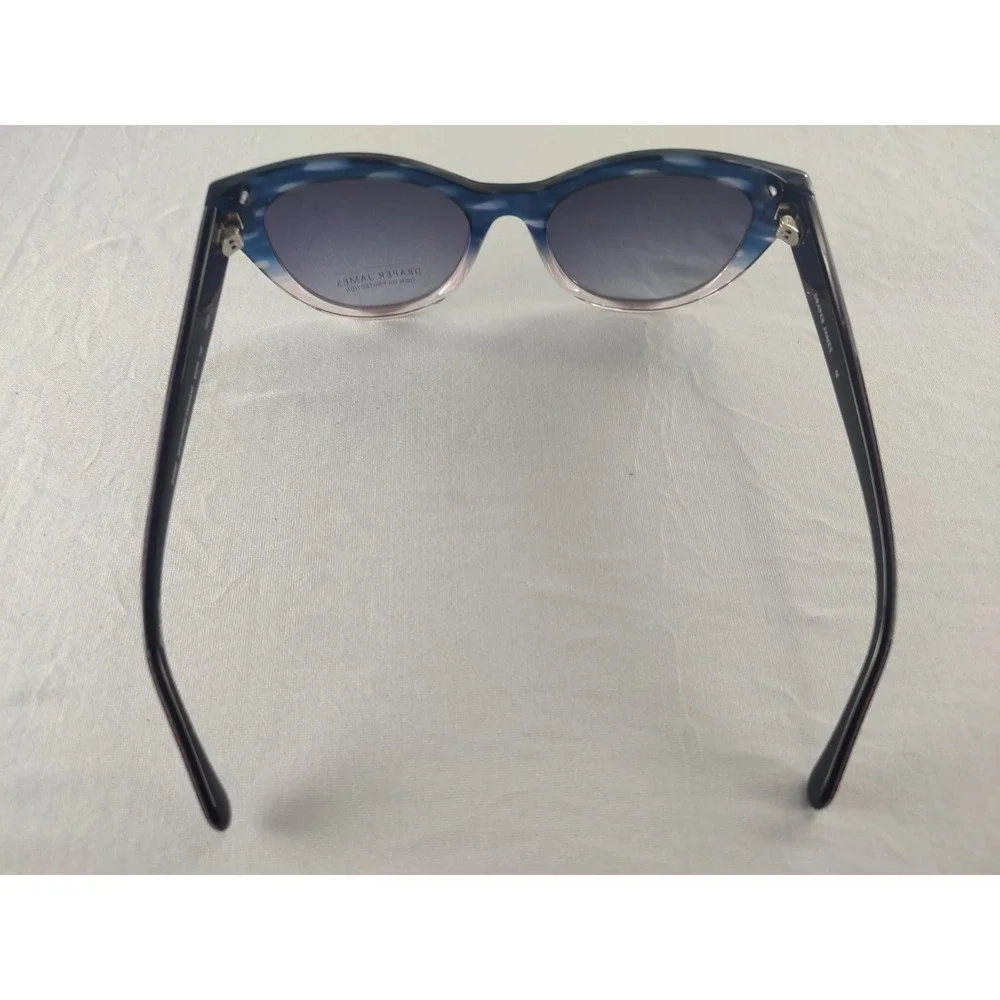 Draper James DJ7027 Indigo Gradient Cat Eye Sunglasses Women's Blue 54-19-140